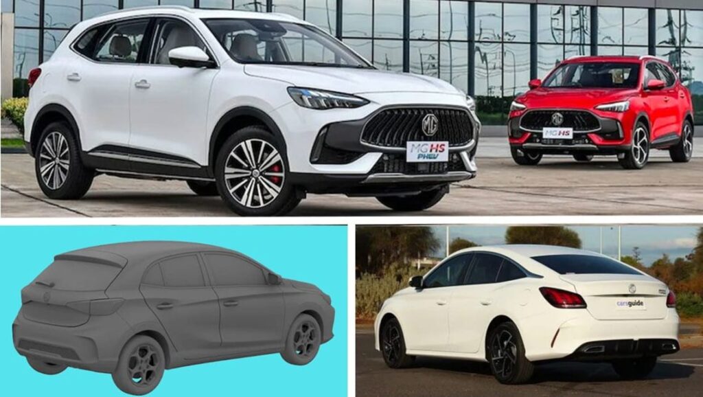 Model renewal! Several new and updated models mark big 2024 for MG in Australia with new MG3 hybrid car, HS SUV and more on the way
